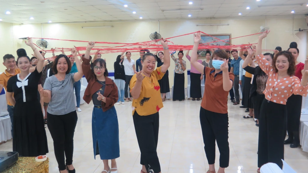 Training of community champions in Son La Vietnam