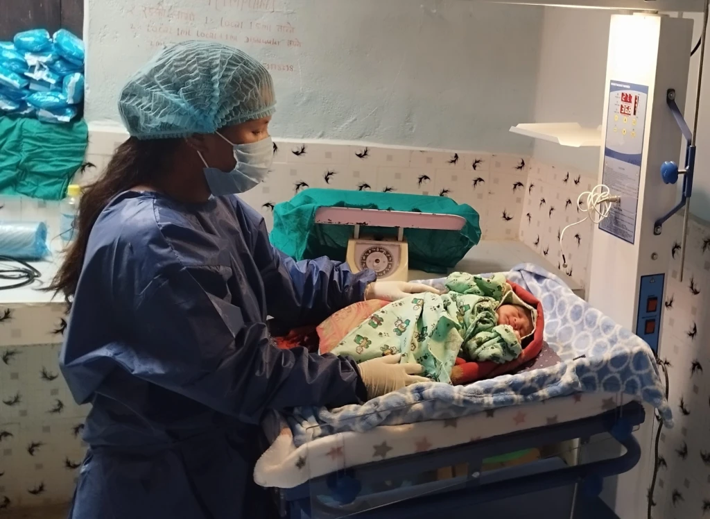 Strengthening safe deliveries in remote Nepal