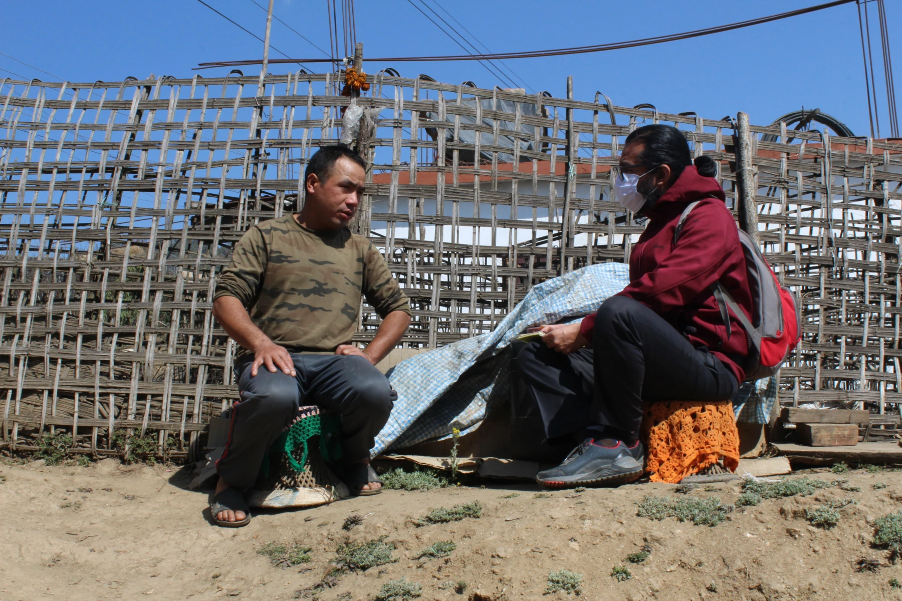Community Consultation withresidents of Basantapur 1 of the 52 new town development site