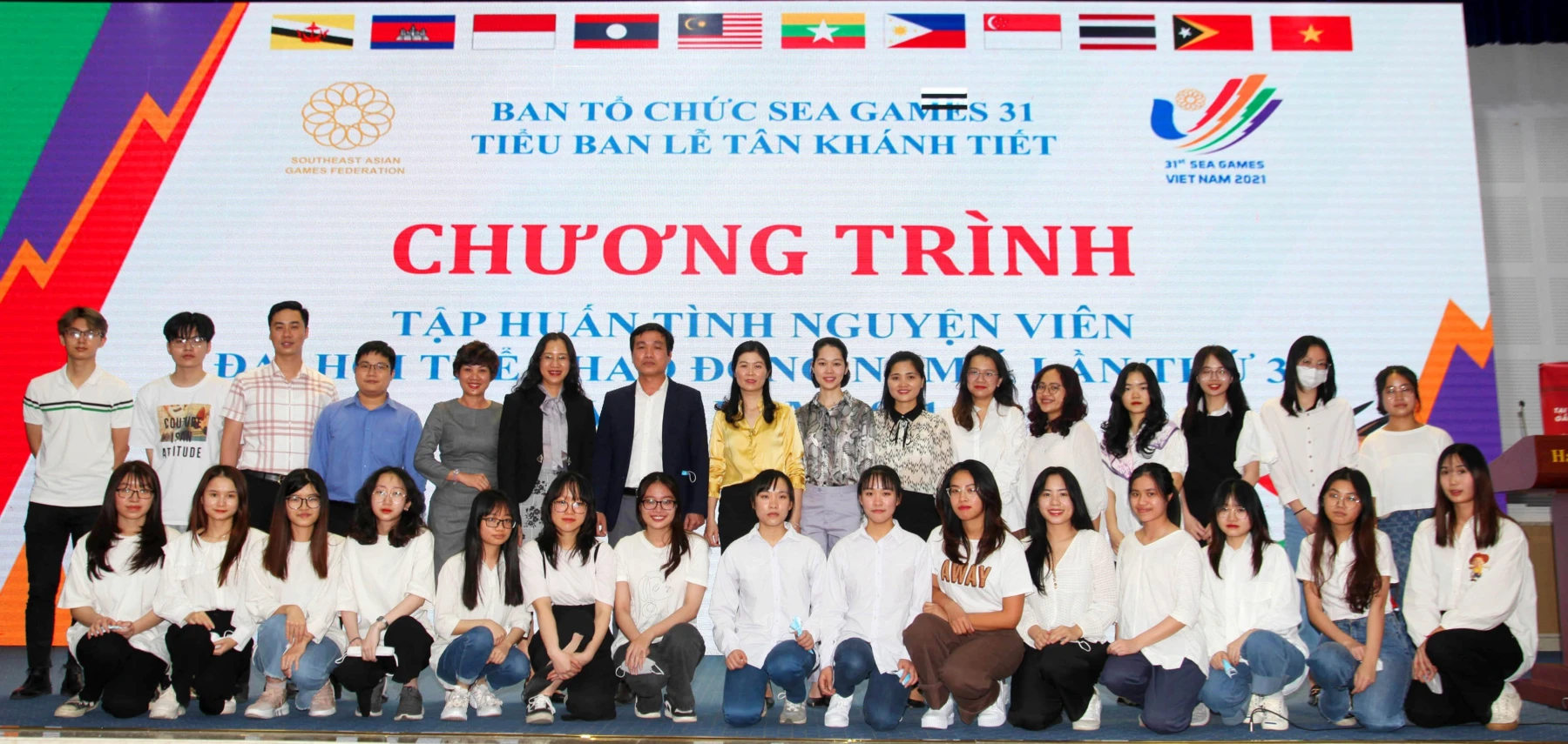 Training on SF SEA Games for volunteers 2