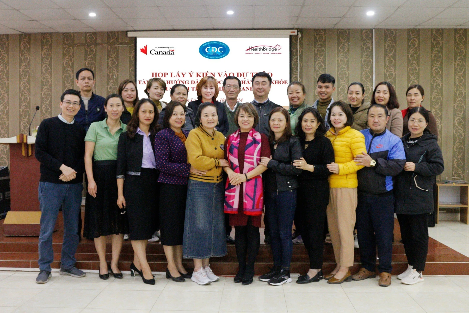 Workshop in Son La to get inputs for the guideline group photo