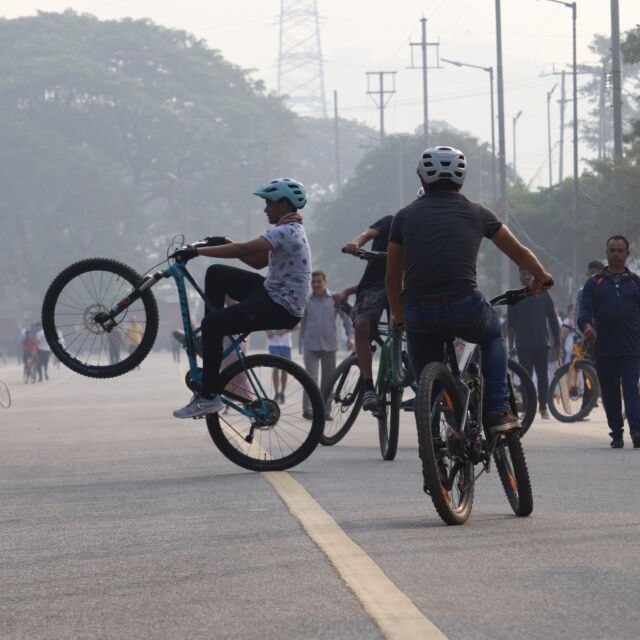 <p>Open Street Events in Guwahati increase walking and cycling</p>
