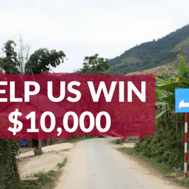 <p>Help HealthBridge win $10,000!</p>
