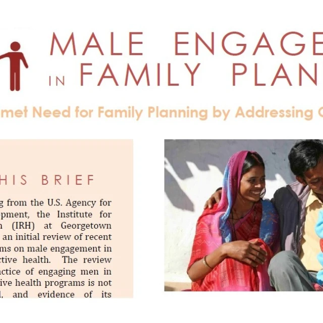 <p>HealthBridge work on engaging men in family planning featured</p>
