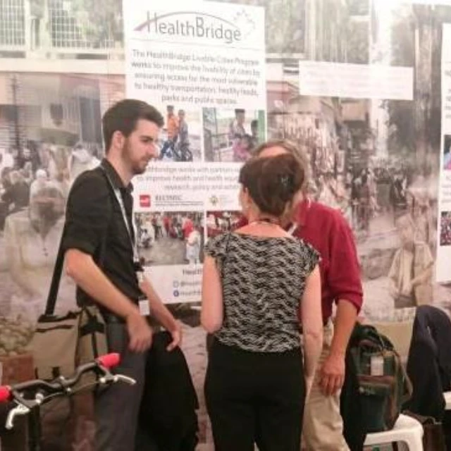 <p>HealthBridge rolling at Habitat III</p>
