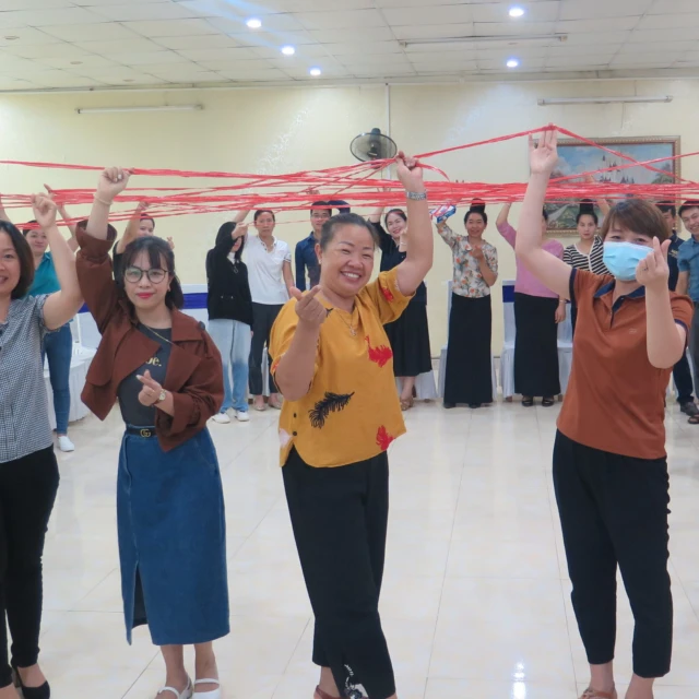 <p>Training of community champions in Son La Vietnam</p>
