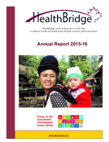 HealthBridge Annual Report 2015-2016