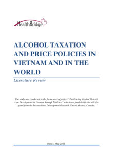 Review on alcohol tax and price policy