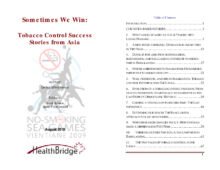 Sometimes We Win: Tobacco Control Success Stories from Asia