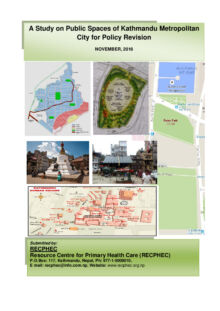 A Study on Public Spaces of Kathmandu Metropolitan City for Policy Revision