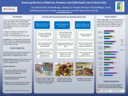 Reducing Barriers to Maternal, Newborn and Child Health in Rural India