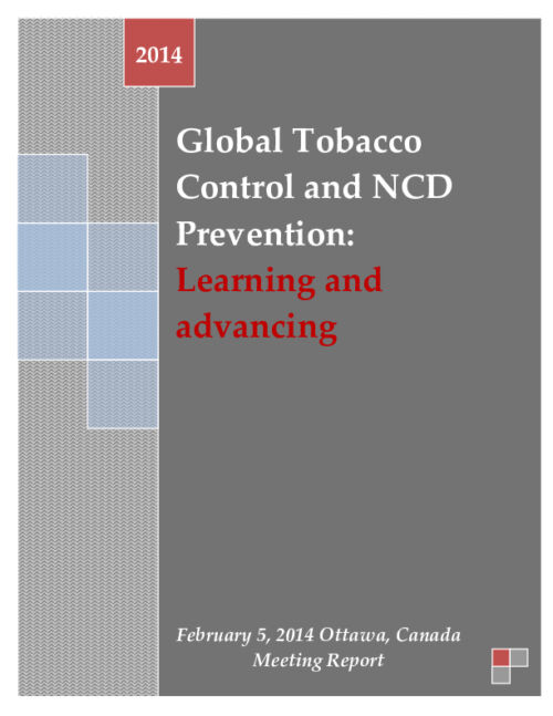 Global Tobacco Control and NCD Prevention: Learning and Advancing