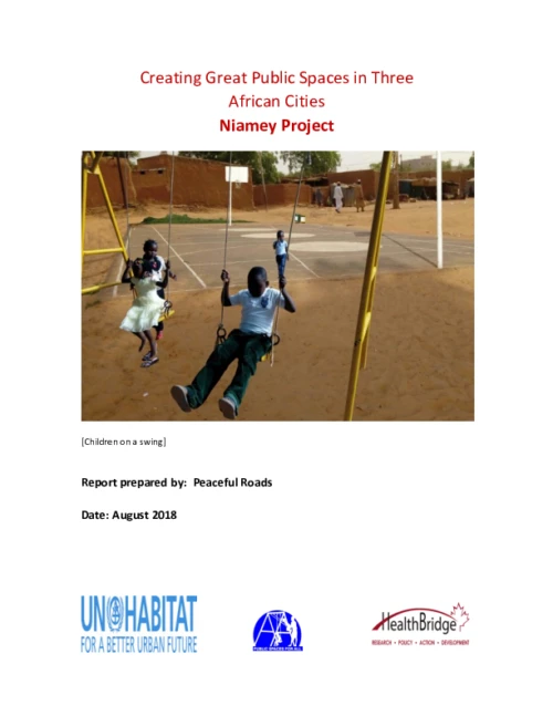 Creating Great Public Spaces in Three African Cities Niamey Project