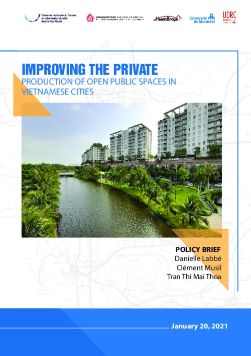 Improving the private production of open public spaces in Vietnamese cities