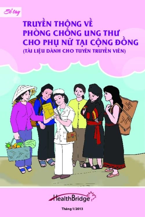 Handbook: Phòng chống ung thư cho phụ nữ tại cộng đồng