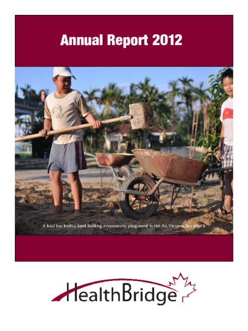 HealthBridge Annual Report 2012