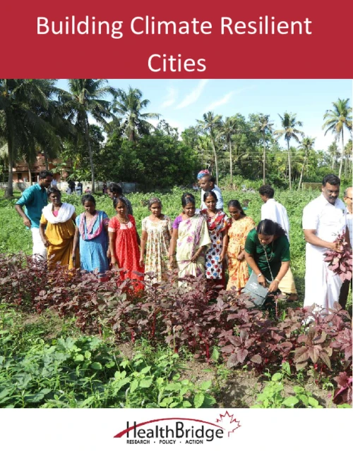 Building Climate Resilient Cities