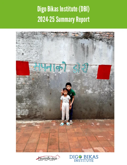 Digo Bikas Institute 2024-25 Summary Report